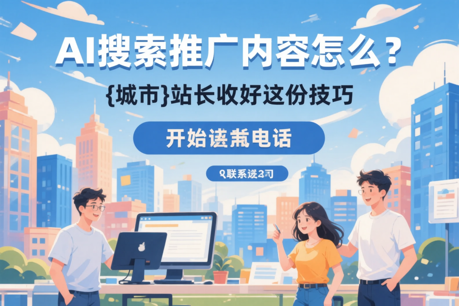 AI搜索推广内容怎么写？北安站长收好这份技巧